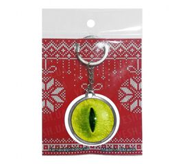 Брелок двухсторонний Глаз кошачий, фото 1