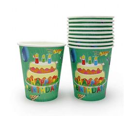 Бумажные стаканчики Тортик уп. 10 шт, фото 1