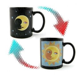 Чашка хамелеон Солнце и Луна, фото 1