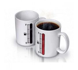 Чашка хамелеон TANK UP с термометром, фото 1