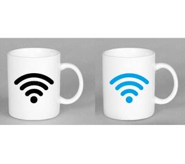 Чашка с терморисунком Wi Fi, фото 1
