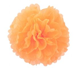 Декор бумажные Помпоны 40 см лососевый 0012, фото 1