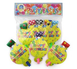 Дудка Язычок Шарики уп. 10 шт, фото 1