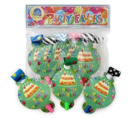 Дудка Язычок Тортик уп. 10 шт, фото 1