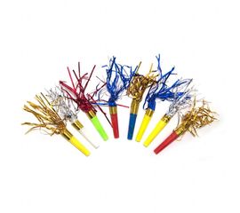 Дудка Язычок фольга маленький уп. 10 шт, фото 1