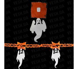 Гирлянда 3D Хэллоуин с подвеской Привидение, фото 1