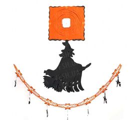 Гирлянда 3D Хэллоуин с подвеской Ведьма, фото 1