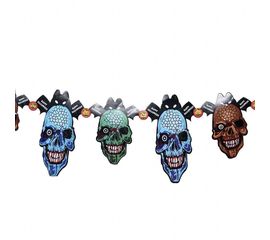 Гирлянда Хэллоуин Черепа, фото 1
