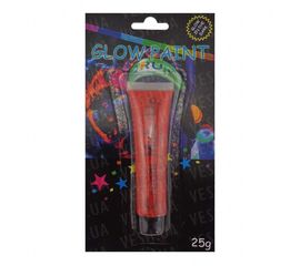 Грим флуоресцентный красный, фото 1