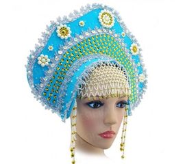 Кокошник Снегурочки №1, фото 1