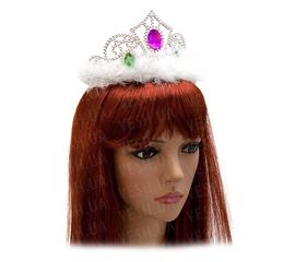 Корона Новый Год с пухом, фото 1