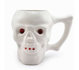 Кружка Череп белая, фото 1