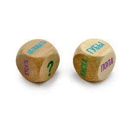 Кубики семейные двойные женские части тела, фото 1