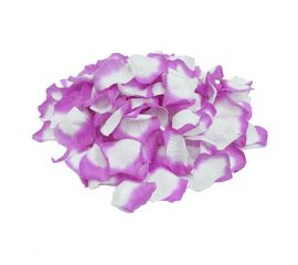 Лепестки роз уп. 120шт лилово белые, фото 1