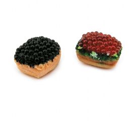 Магнит Канапе с икрой, фото 1