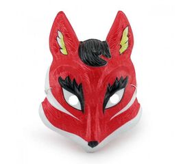 Маска Детская Лиса уп. 12 шт пластик, фото 1
