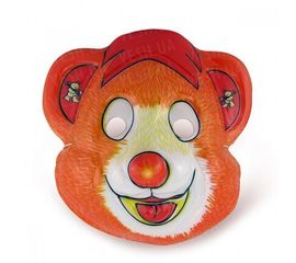 Маска Детская Мишка Га мми уп. 12 шт пластик, фото 1