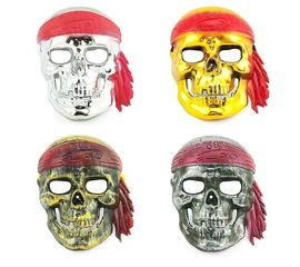Маска пластик Череп Пирата, фото 1