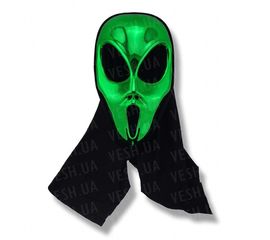 Маска пластик Инопланетянин, фото 1