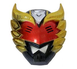 Маска пластик Хищник золото, фото 1
