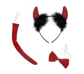 Набор Чертенок ушки, хвост, галстук бабочка, фото 1