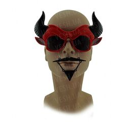 Очки с усами Бык, фото 1