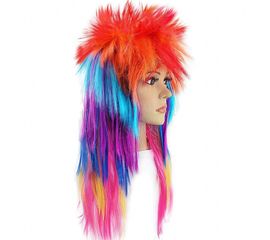 Парик Ровный Хиппи с ирокезом, фото 1