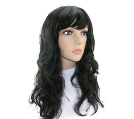 Парик Волнистый черный, фото 1