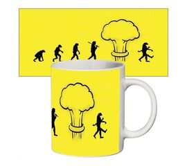 Прикольная чашка Эволюция, фото 1