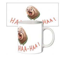 Прикольная чашка Ленивец Блиц, фото 1