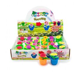 Растущий Цветок в горшке средний, фото 1