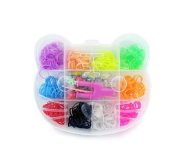 Резиночки для плетения Органайзер 500 шт Китти, фото 1