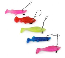 Резиновая рыбка плоская, фото 1