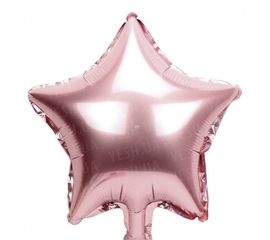 Шарик (45см) Звезда розовая, фото 1
