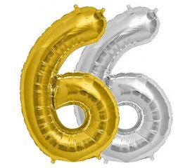 Шарик Цифра 45 см 6, фото 1