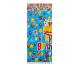 Скатерть Happy Birthday (голубой), фото 1