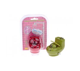 Смайлик в унитазе с цепочкой подвеской, фото 1