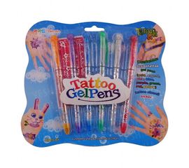 Тату ручка гелиевая уп. 6 шт, фото 1
