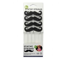 Трубочки для коктейлей с усами, фото 1