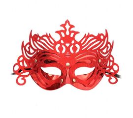 Венецианская маска Изабелла красная, фото 1