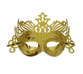 Венецианская маска Изабелла золото, фото 1