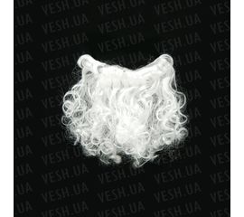 Борода Деда Мороза 20 см маленькая, фото 1