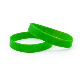 Браслет силиконовый зеленый, фото 1