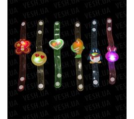 Браслет светящийся силиконовый, фото 1