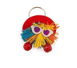 Брелок Монстрик из резинок в шляпе, фото 1