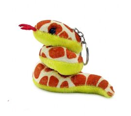 Брелок Змея мягкая средняя Пятнистая, фото 1