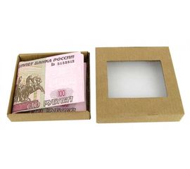 Бумажник пачка рублей, фото 1