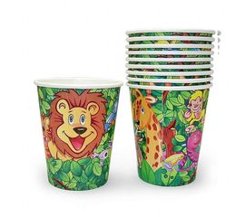 Бумажные стаканчики Джунгли уп. 10 шт, фото 1