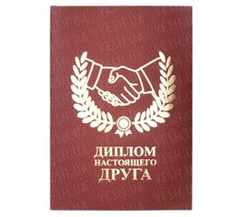 Диплом НАСТОЯЩЕГО ДРУГА, фото 1