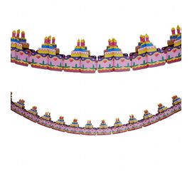 Гирлянда 3D Тортики, фото 1